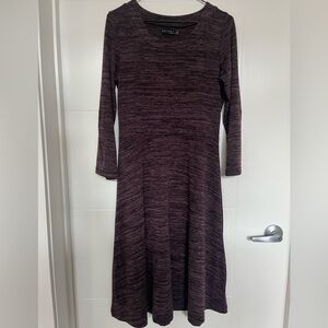 EN/KAY Purple Dress